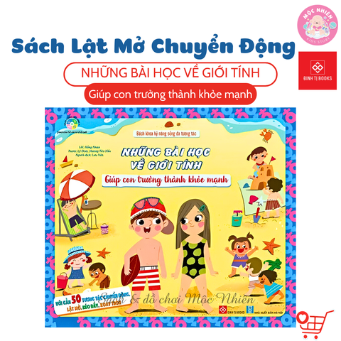 Sách - Bách khoa kỹ năng sống đa tương tác - Những bài học về giới tính giúp con trưởng thành khoẻ mạnh - Đinh Tị Books