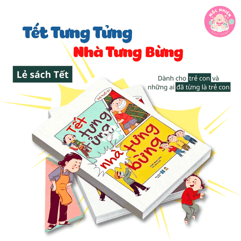Sách Tết tưng tửng cho bé từ 5 tuổi - Lionbooks