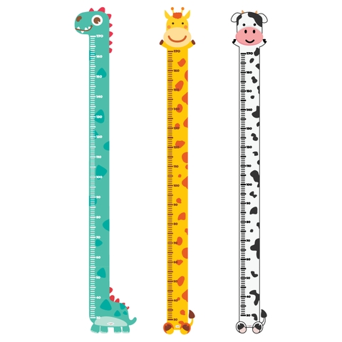 Decal dán tường đo chiều cao cho bé - Lalala Baby