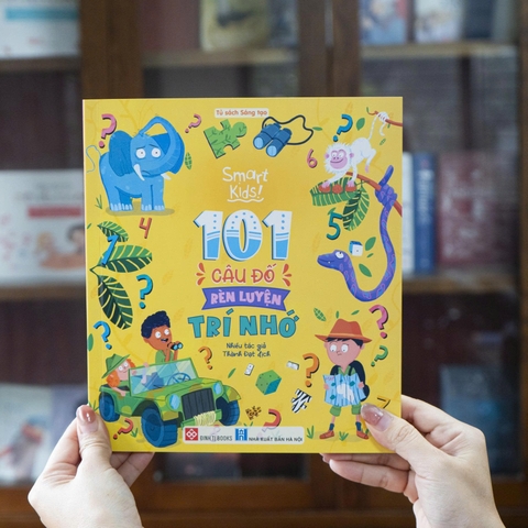 Sách - Smart Kids - 101 câu đố Dành cho bé từ 6 tuổi - Đinh Tị Books