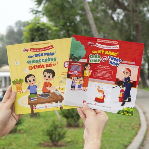 Combo 02 cuốn Sách - Bé giỏi như chú lính cứu hỏa - Đinh Tị Books