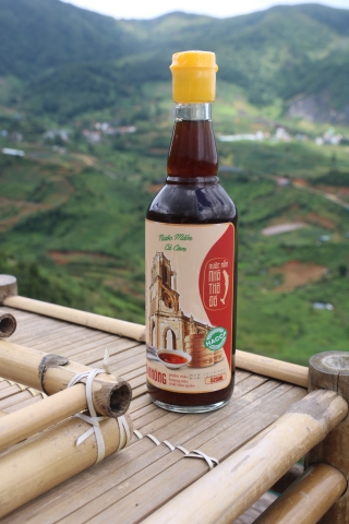 Nước mắm Nhà Thờ Đổ nhãn đỏ