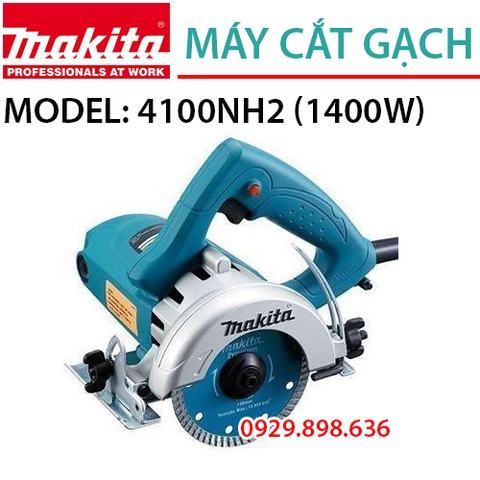 Máy cắt gạch đá chạy điện MAKITA 4100NH2 (110MM-1400W)