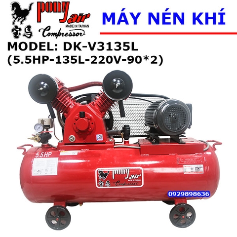 Máy nén khí Đài loan PONY DK-V3135L