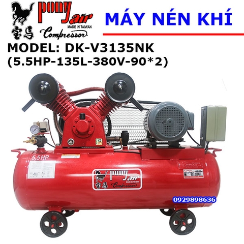 Máy nén khí Đài loan PONY DK-V3135NK
