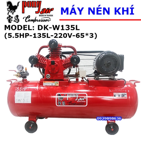 Máy nén khí Đài loan PONY DK-W135L