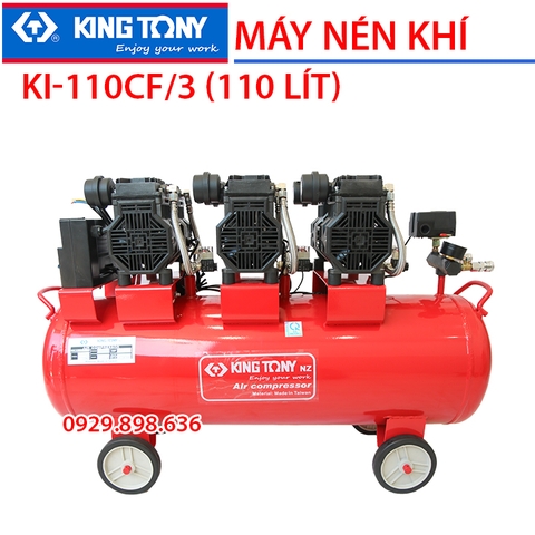 Máy nén khí không dầu tốc nhanh KINGTONY KI-110CF/3