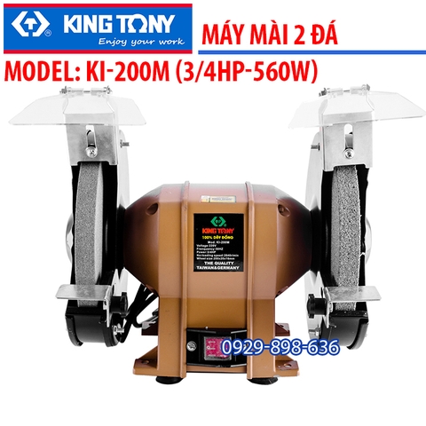 Máy mài hai đá KINGTONG KI-200M