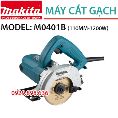 Máy cắt gạch đá chạy điện MAKITA M0401B (110MM-1200W)