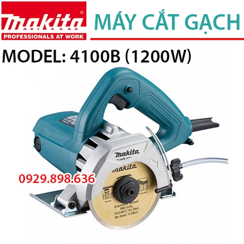 Máy cắt gạch đá chạy điện MAKITA M4100B (110MM-1200W)