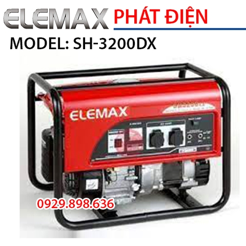 Máy phát điện ELEMAX 2.6KW SH-3200EX