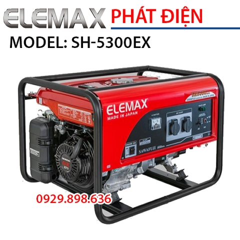 Máy phát điện ELEMAX 4.7KW SH-5300EX