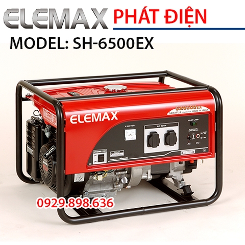 Máy phát điện ELEMAX 5.8KW SH-6500EXS