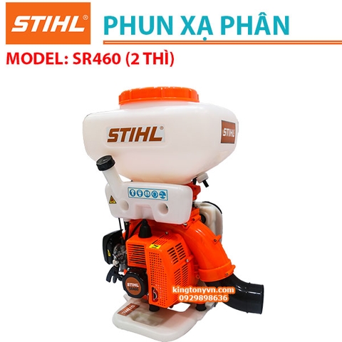 Máy xạ phân phun thuốc trừ sâu SR460 2 Thì