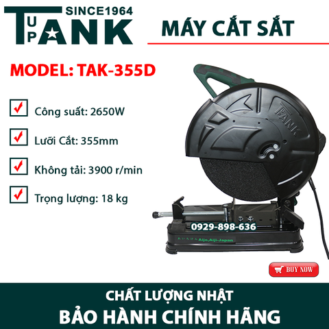 Máy cắt sắt Tupank TAK-355D