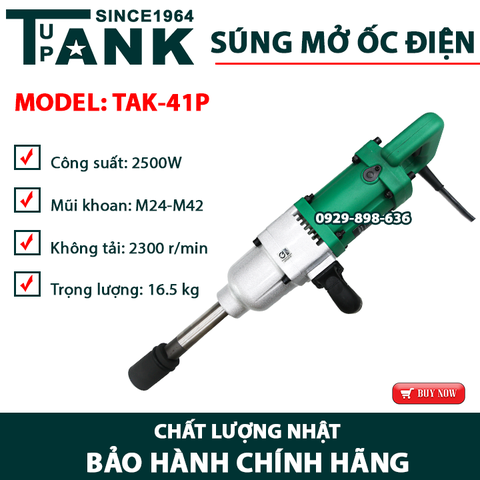 Máy mở siết BULONG ốc điện TAK-41P (2500W/2000NM)