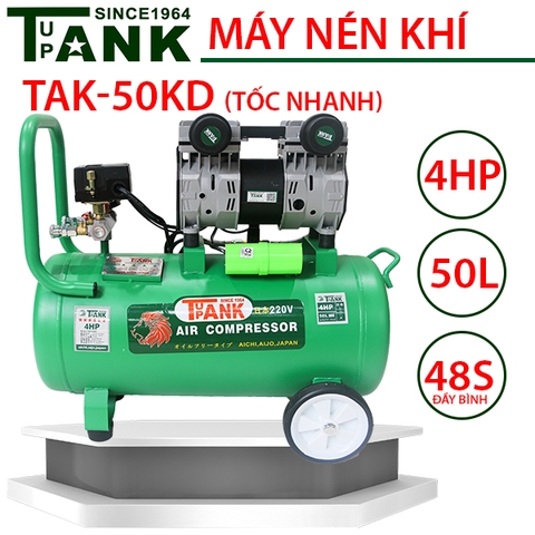 Máy nén khí không dầu tốc nhanh TUPANK TAK-50KD
