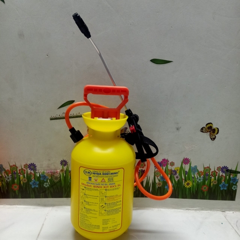 Bình Xịt tưới cây Bình Minh 5,10 Lít Dùng Phun Tưới, Dễ Sử Dụng