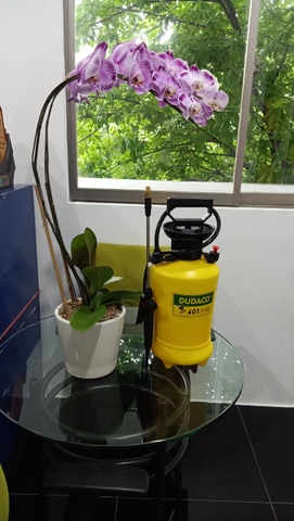 Bình xịt tưới cây Dudaco 4L 2 cần- Bình phun thuốc Dudaco 4L 2 cần