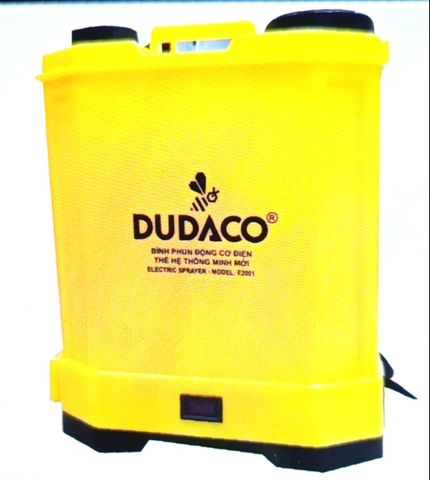 Bình xịt thuốc bằng điện Dudaco 20L - Bình phun động cơ điện thông minh Dudaco 20L