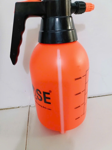 Bình xịt tưới cây cảnh 2L 3L GOSE màu cam vòi 2 chế độ tiện dụng cụ làm vườn cao cấp