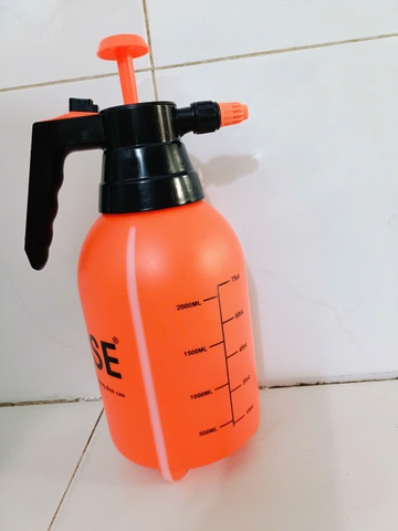 Bình xịt tưới cây cảnh 2L 3L GOSE màu cam vòi 2 chế độ tiện dụng cụ làm vườn cao cấp