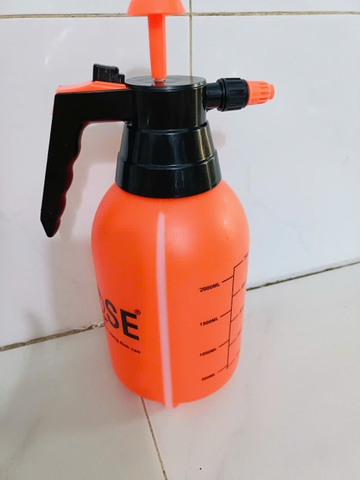 Bình xịt tưới cây cảnh 2L 3L GOSE màu cam vòi 2 chế độ tiện dụng cụ làm vườn cao cấp