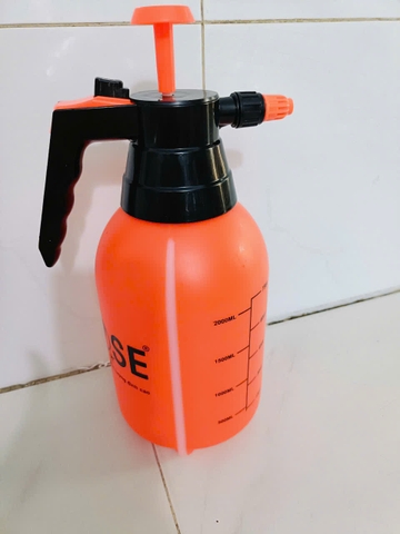Bình xịt tưới cây cảnh 2L 3L GOSE màu cam vòi 2 chế độ tiện dụng cụ làm vườn cao cấp