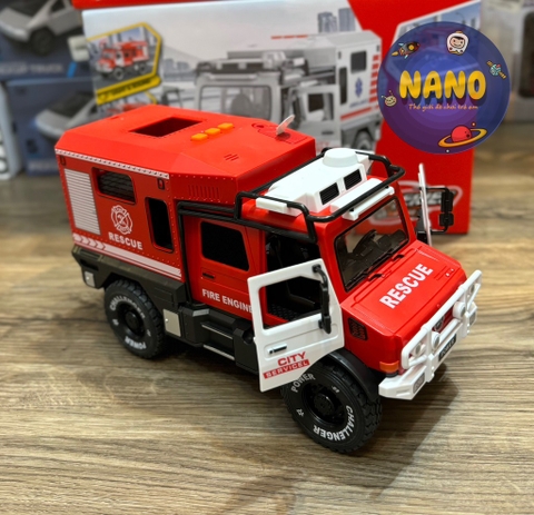 Mô hình Xe cứu hộ đỏ trớn RJ5521B