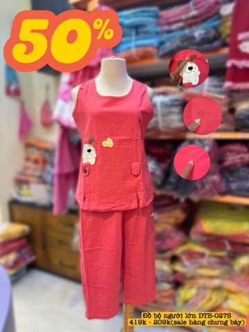 Đồ bộ lửng DTB-027S (50%) 419k