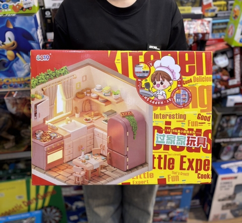 Bộ đồ chơi bé gái nhà bếp thỏ 8816