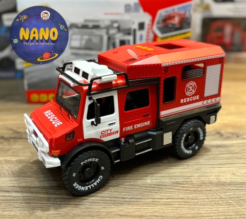 Mô hình Xe cứu hộ đỏ trớn RJ5521B