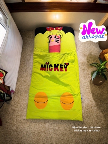 Nệm 3in1 size L (68x140)