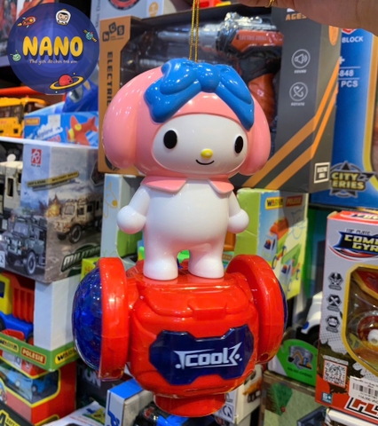 ĐènTrungThu-Thỏ đứng xe thăng bằng