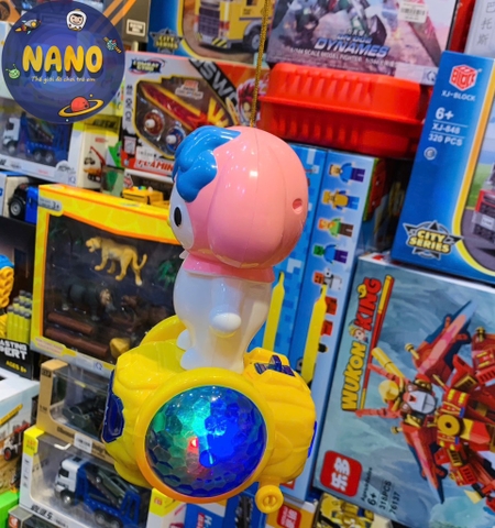 ĐènTrungThu-Thỏ đứng xe thăng bằng