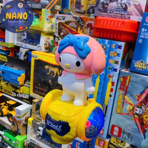 ĐènTrungThu-Thỏ đứng xe thăng bằng