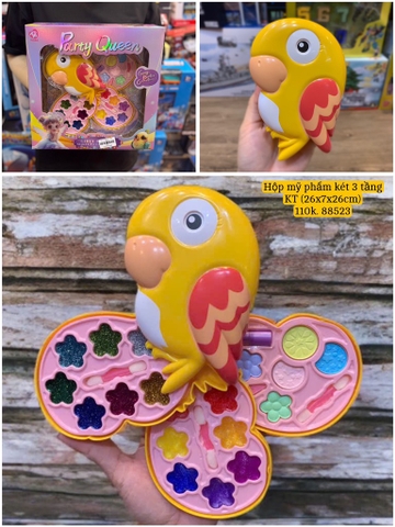 Hộp mỹ phẩm két  3 tầng 88523