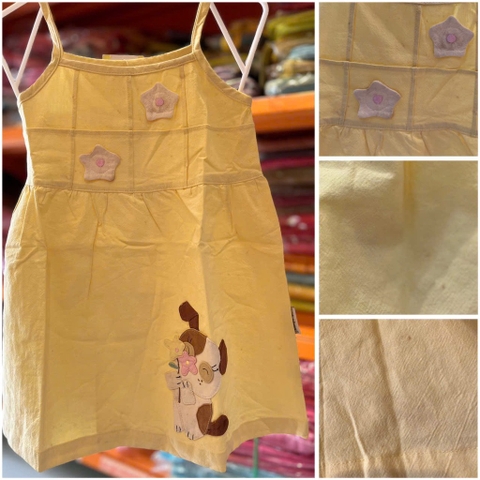 Đầm cho bé DKJS-055- Vàng -2 70%