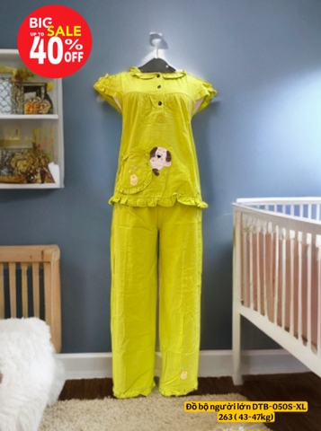 Đồ bộ người lớn tay ngắn NKTB-050S (40%)