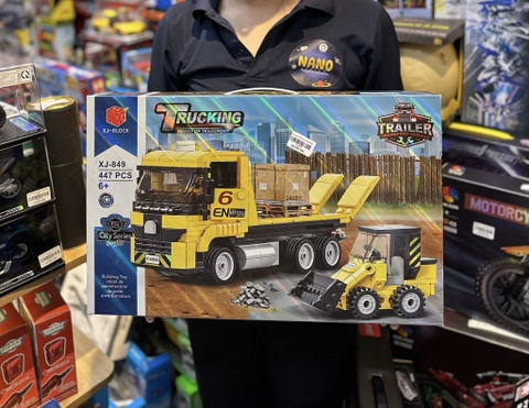 Lắp ráp xe công trình XJ-849C