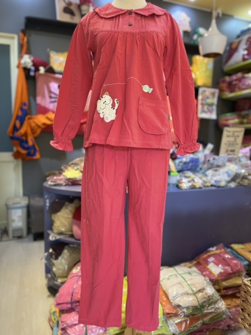 Đồ bộ tay dài NTB-064S Hồng (40%)