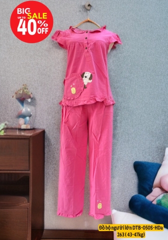 Đồ bộ người lớn tay ngắn NKTB-050S (40%)