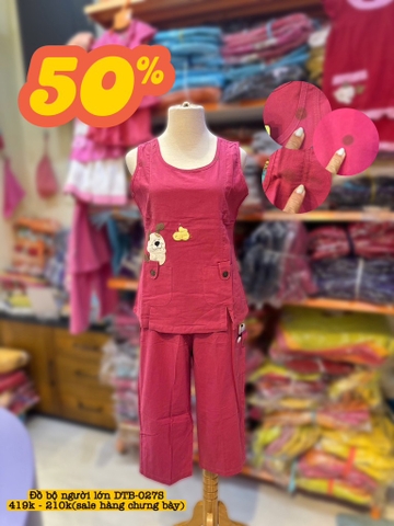 Đồ bộ lửng DTB-027S (50%) 419k