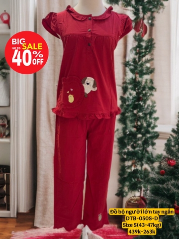 Đồ bộ người lớn tay ngắn NKTB-050S (40%)