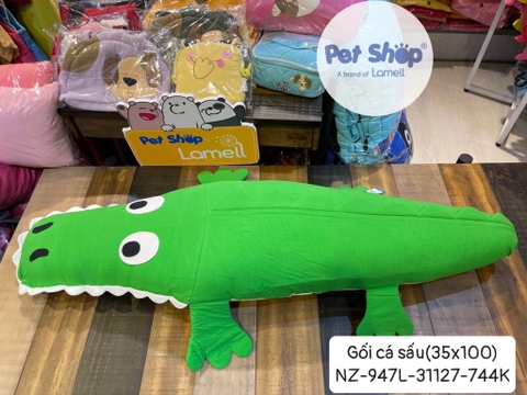 Gối ôm cá sấu - 947L (35x100)