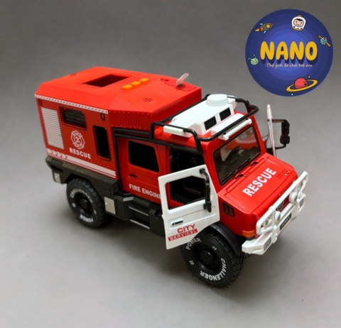 Mô hình Xe cứu hộ đỏ trớn RJ5521B