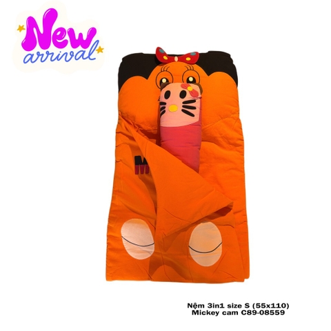 Nệm 3in1 size S (55x110)