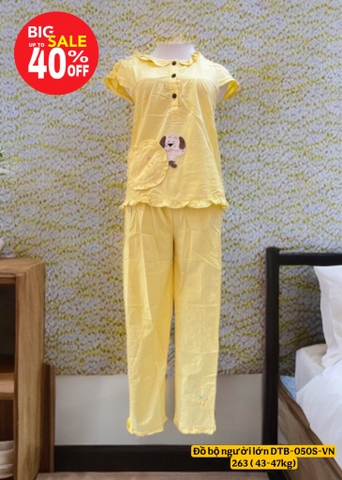 Đồ bộ người lớn tay ngắn NKTB-050S (40%)