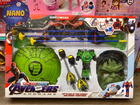 Bộ cung mặt nạ siêu anh hùng Hulk 218-D04/1