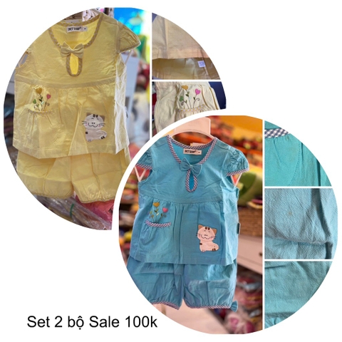 Đồ bộ NKTB-174-0 SET 2bo dơ